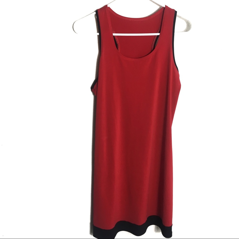 Red tennis dress medium